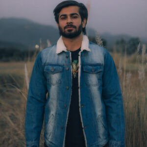 Denim Jacket with sherpa fur lining