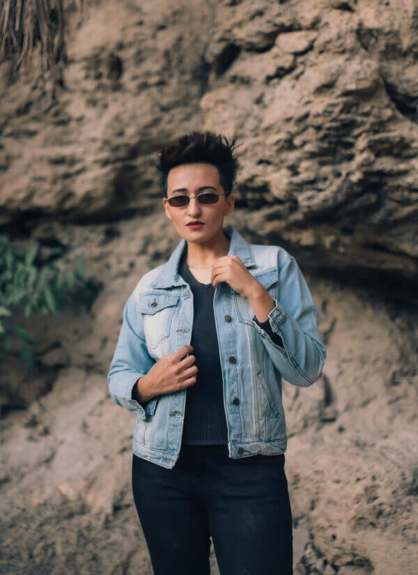Ripped Denim Jacket