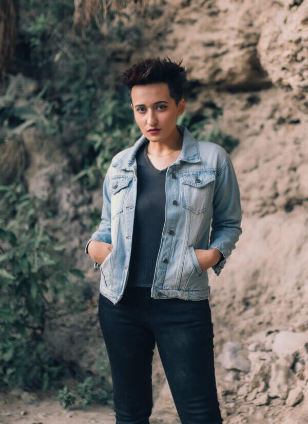 Ripped Denim Jacket - Image 2