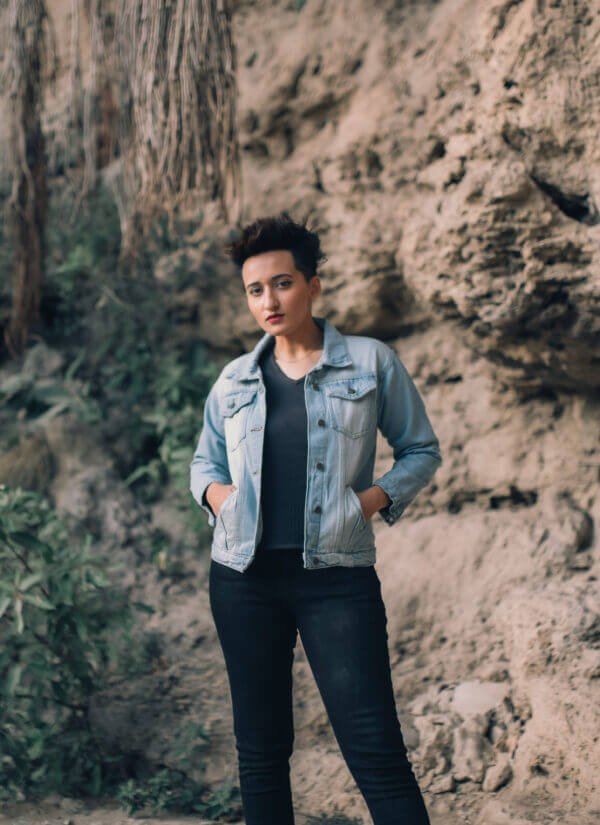 Ripped Denim Jacket - Image 3